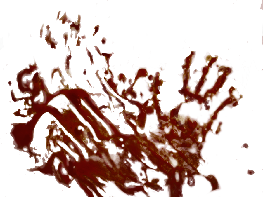 Bloody by simfonic on. Blood hand png