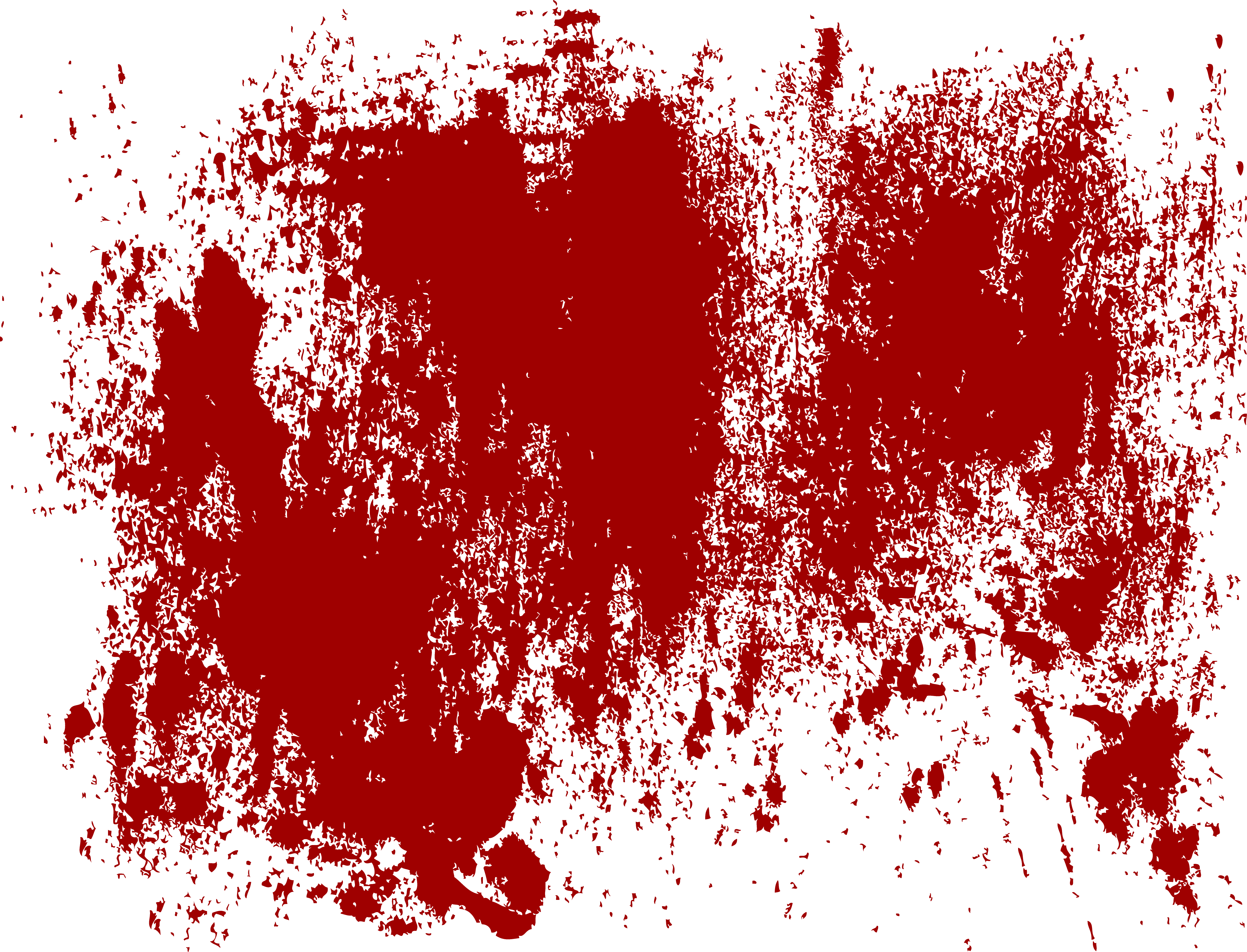 Grunge paint a large. Blood texture png