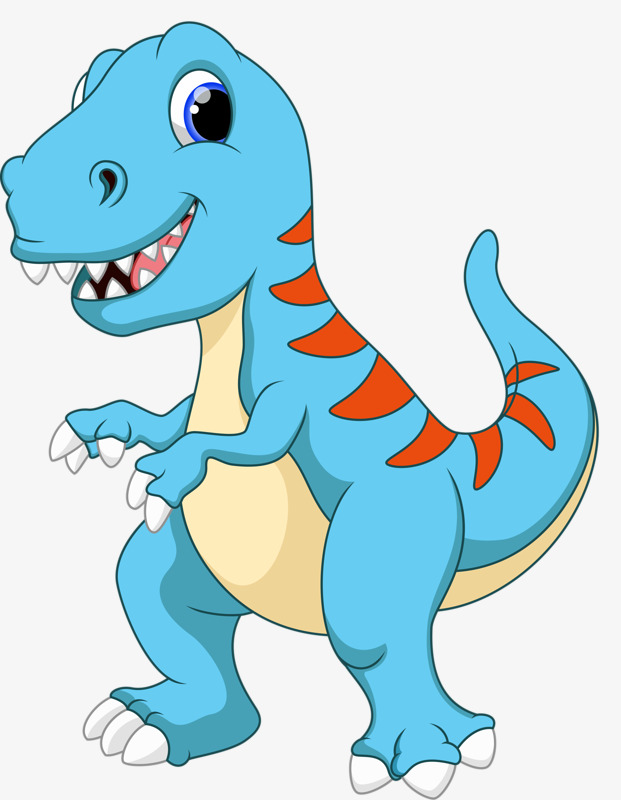 Blue clipart dino, Blue dino Transparent FREE for download on