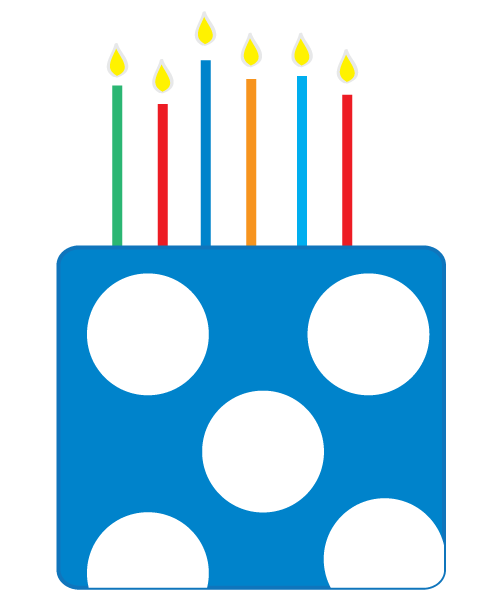 blue clipart happy birthday