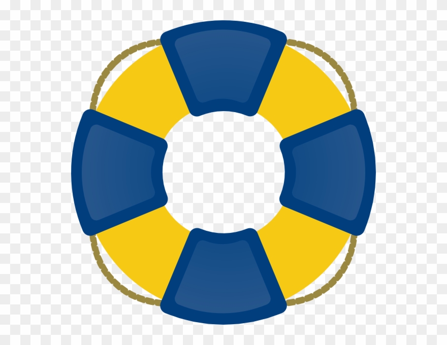 blue clipart life preserver