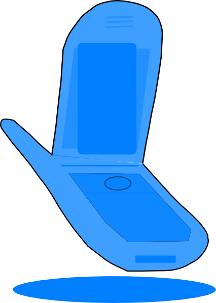 Cellphone clipart blue. Cell phone clip art