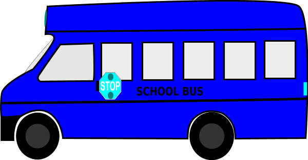 blue clipart school