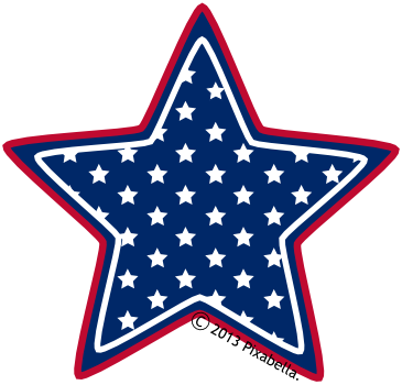 patriotic clipart patriotic star
