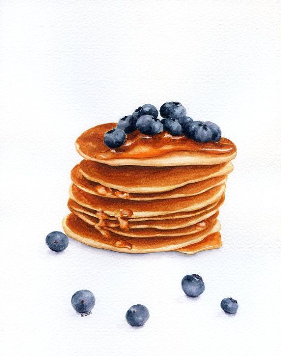blueberries clipart blueberry pancake