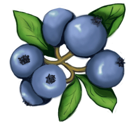 Free clip art tin. Blueberry clipart animated