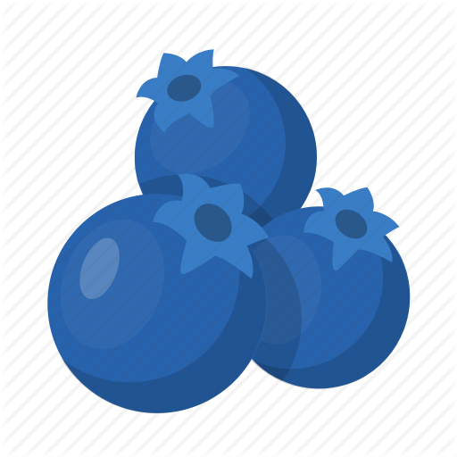 blueberries clipart emoji