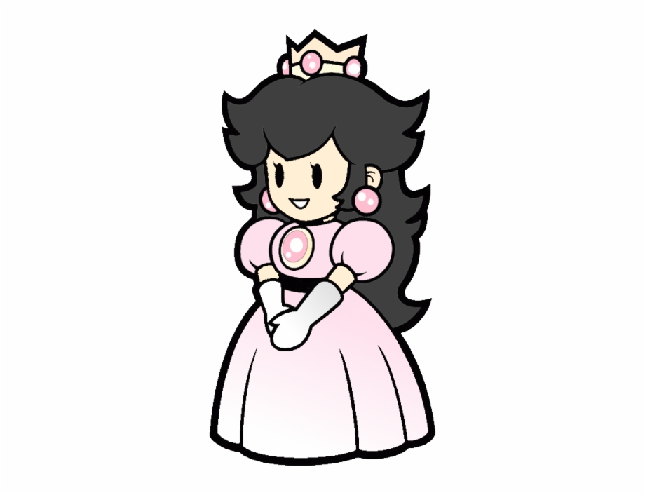 Princess peach . Blunt clipart transparent tumblr