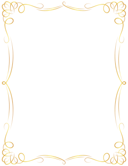 Border clipart gold. Awesome golden pinterest clip