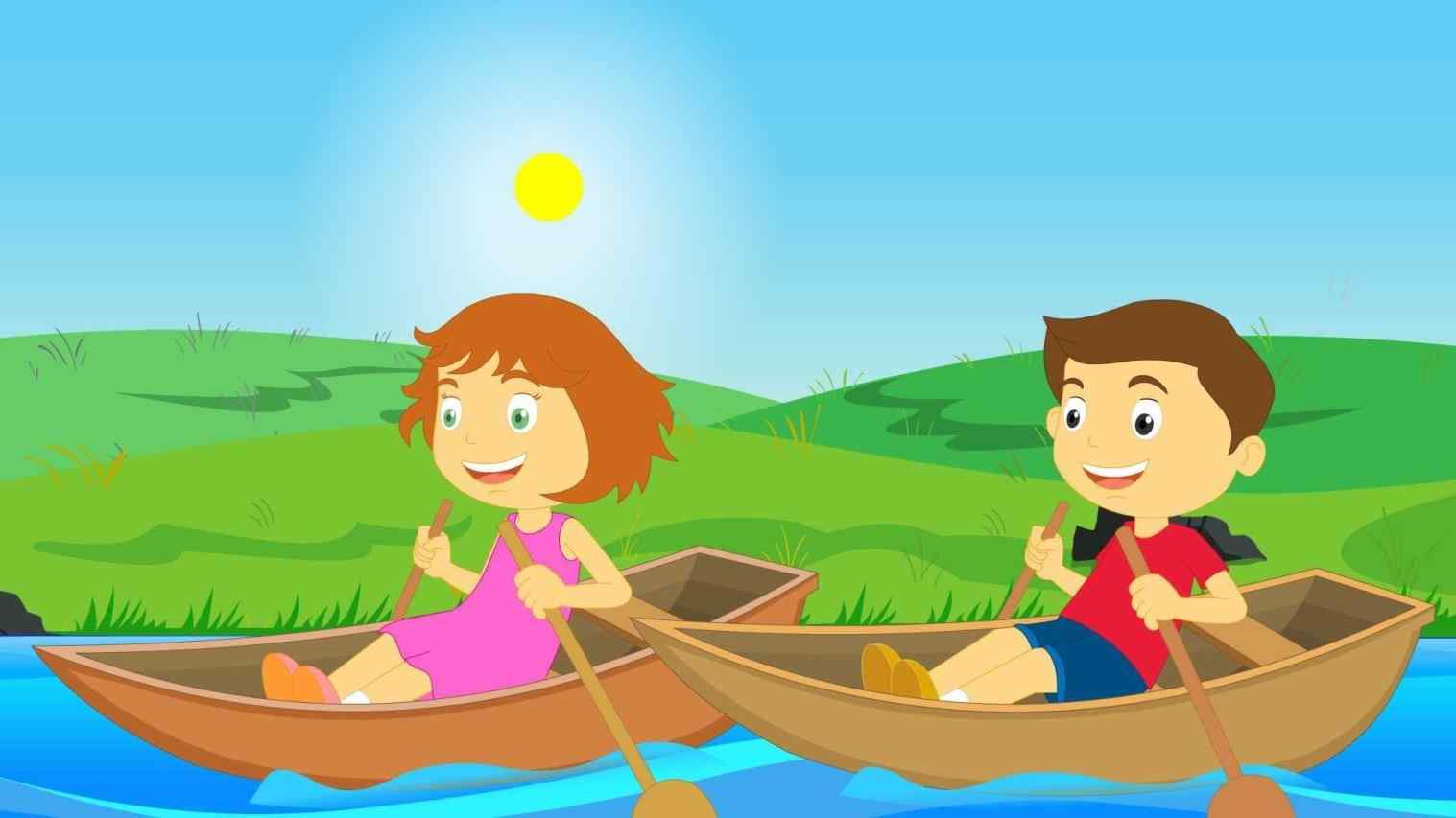 Download clip art on. Boating clipart row
