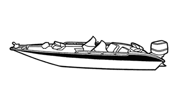 Covers to fit different. Boating clipart bass boat
