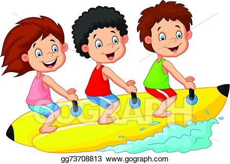 boating clipart child