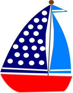 Cartoon images free sailboat. Boats clipart nautical