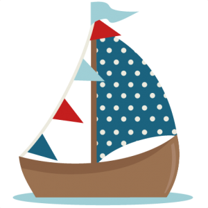 Boating clipart cute. Miss kate cuttables scrapbooking