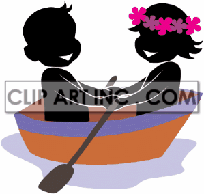 Fishing silhouette clip art. Boating clipart love boat