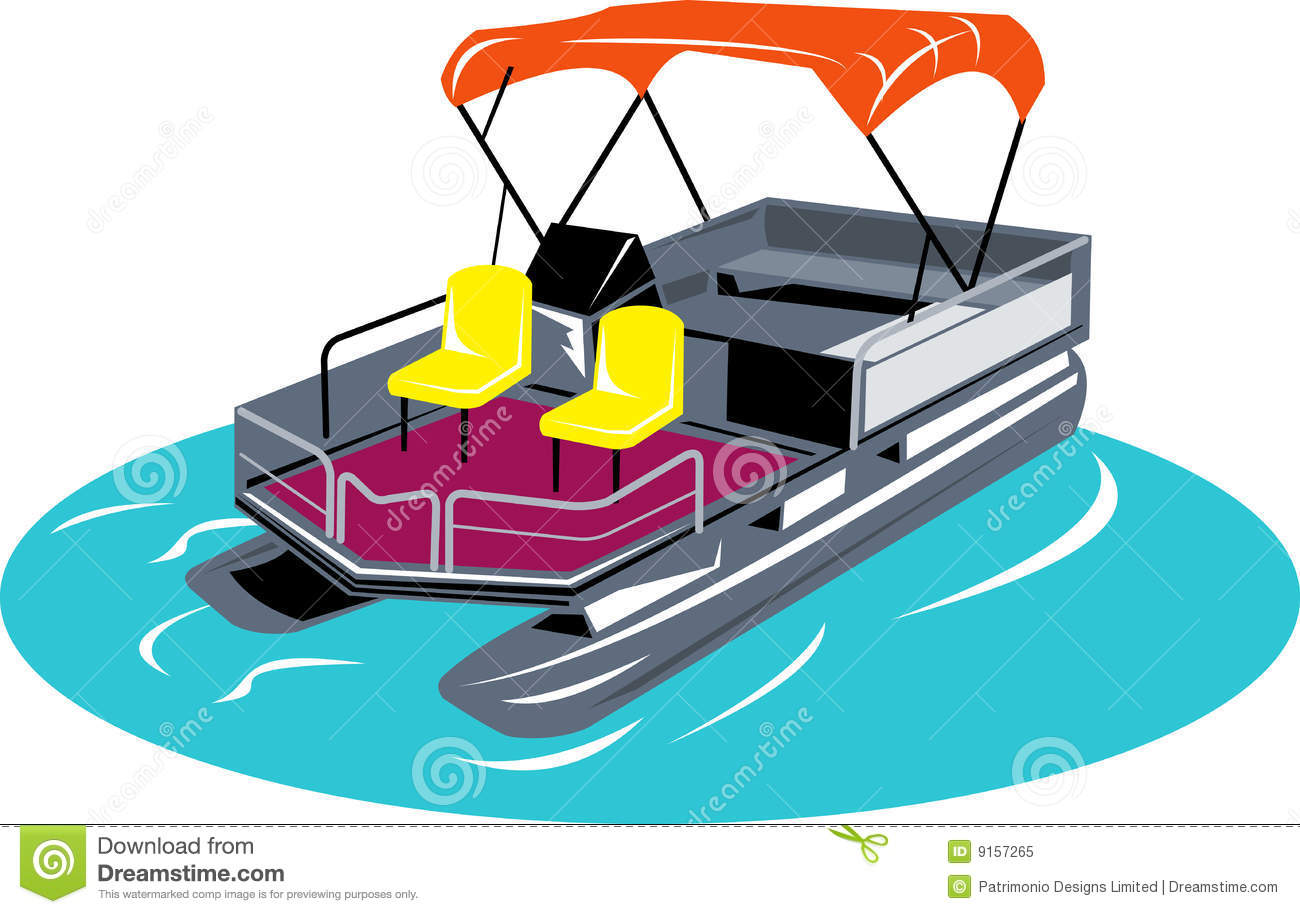 Boat clip art look. Boating clipart pontoon