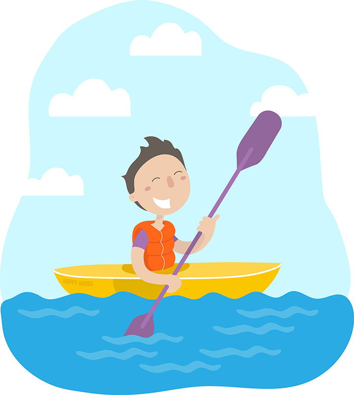 Boating clipart row your boat. Michael ashore kids environment