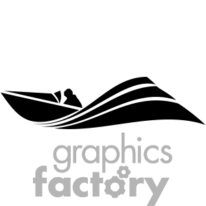 Boats clipart logo. Speed boat making a