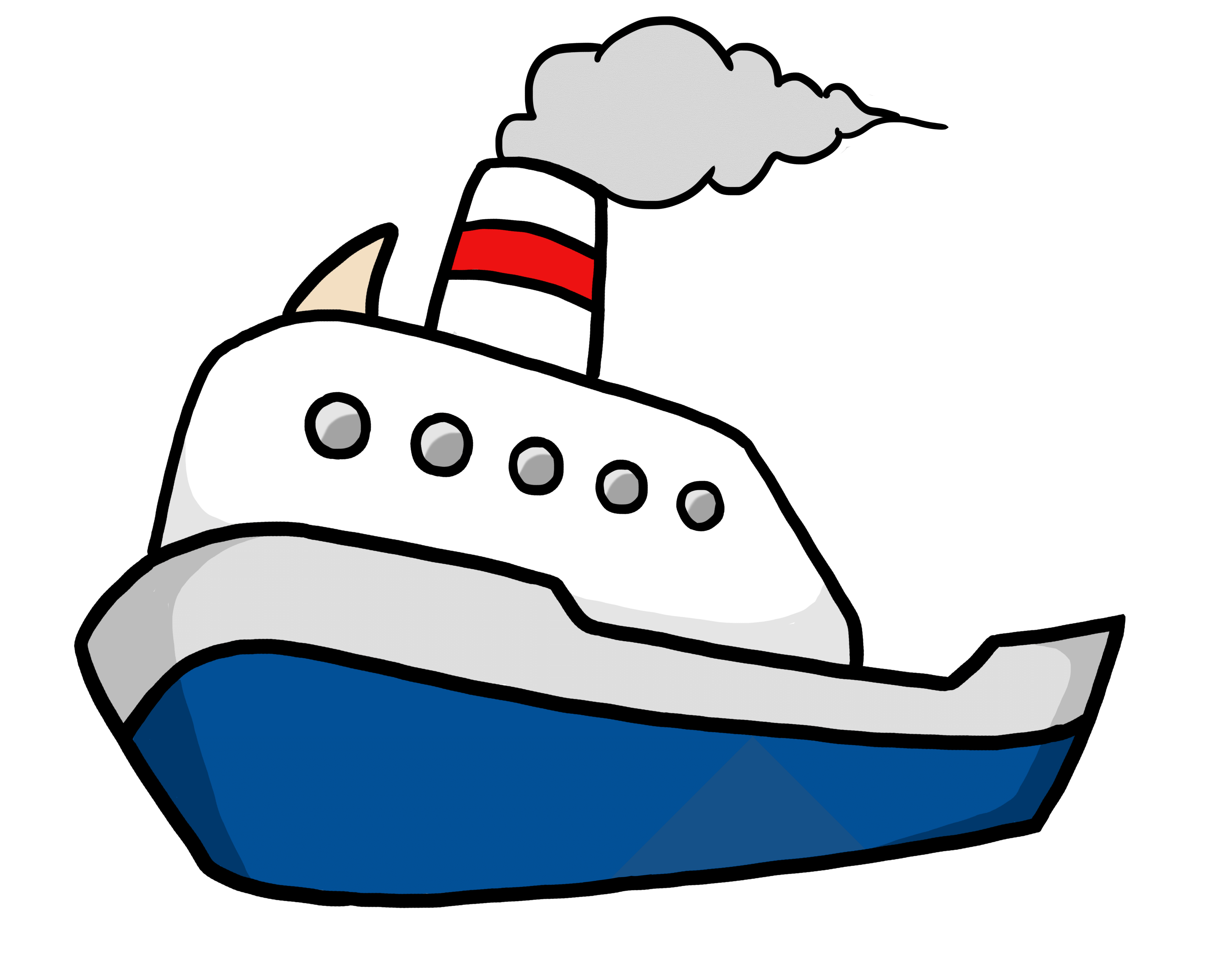 clipart boat water transport