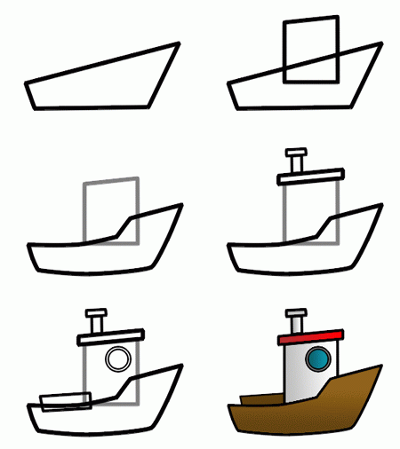 Boats clipart easy. Simple ship drawing sunglassesray