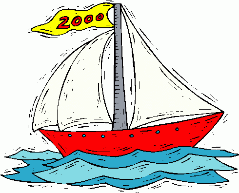 Yacht red boat free. Boating clipart summer