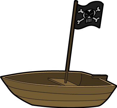 Free pirate ship small. Boats clipart old fashioned