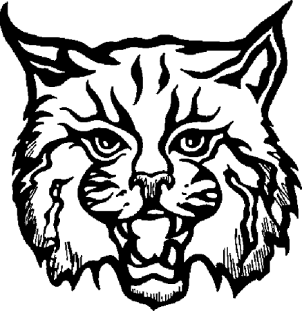 Bobcat clipart black and white. Free download best on