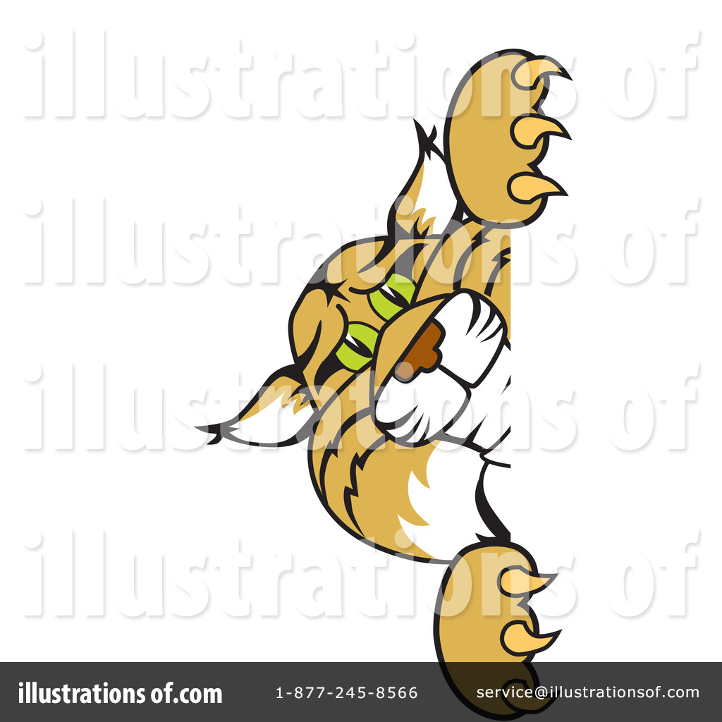 Bobcat clipart clip art. Character illustration by toons
