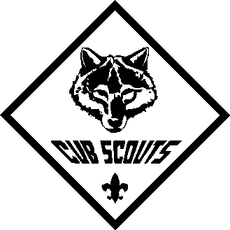 Usssp library cubscoutsclipartbwgif x. Bobcat clipart cub scout