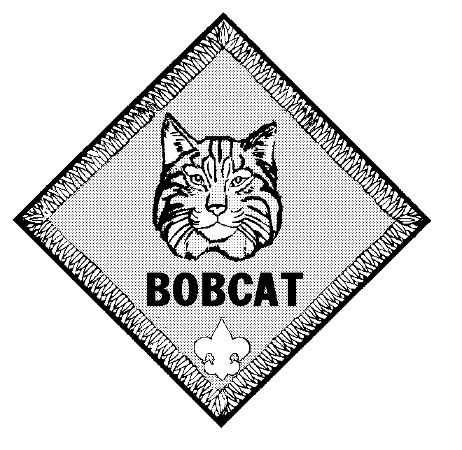 . Bobcat clipart cub scout