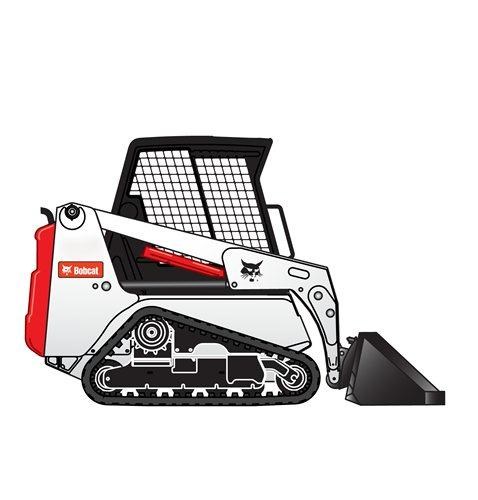 Bobcat Machine Svg / Bobcat clipart skidsteer, Bobcat skidsteer