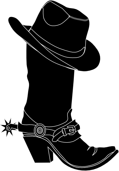 Cowgirl silhouette clip art. Body clipart cowboy