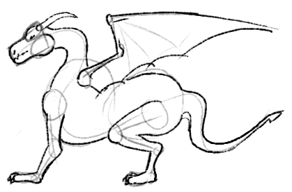 Body clipart dragon.  collection of drawing
