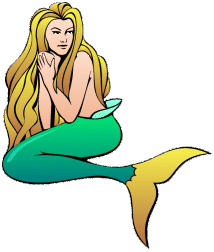 Free and animated graphics. Body clipart mermaid