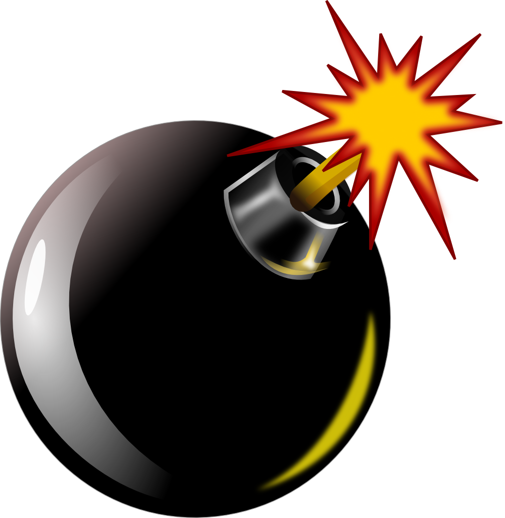. Bomb clipart animated