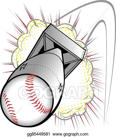 explosion clipart baseball