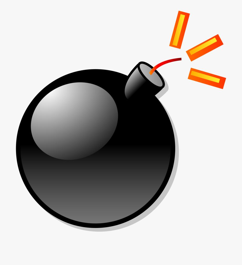 bomb clipart catoon