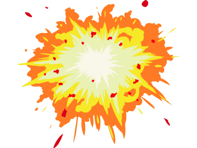Explosions superhero free on. Bomb clipart clear background