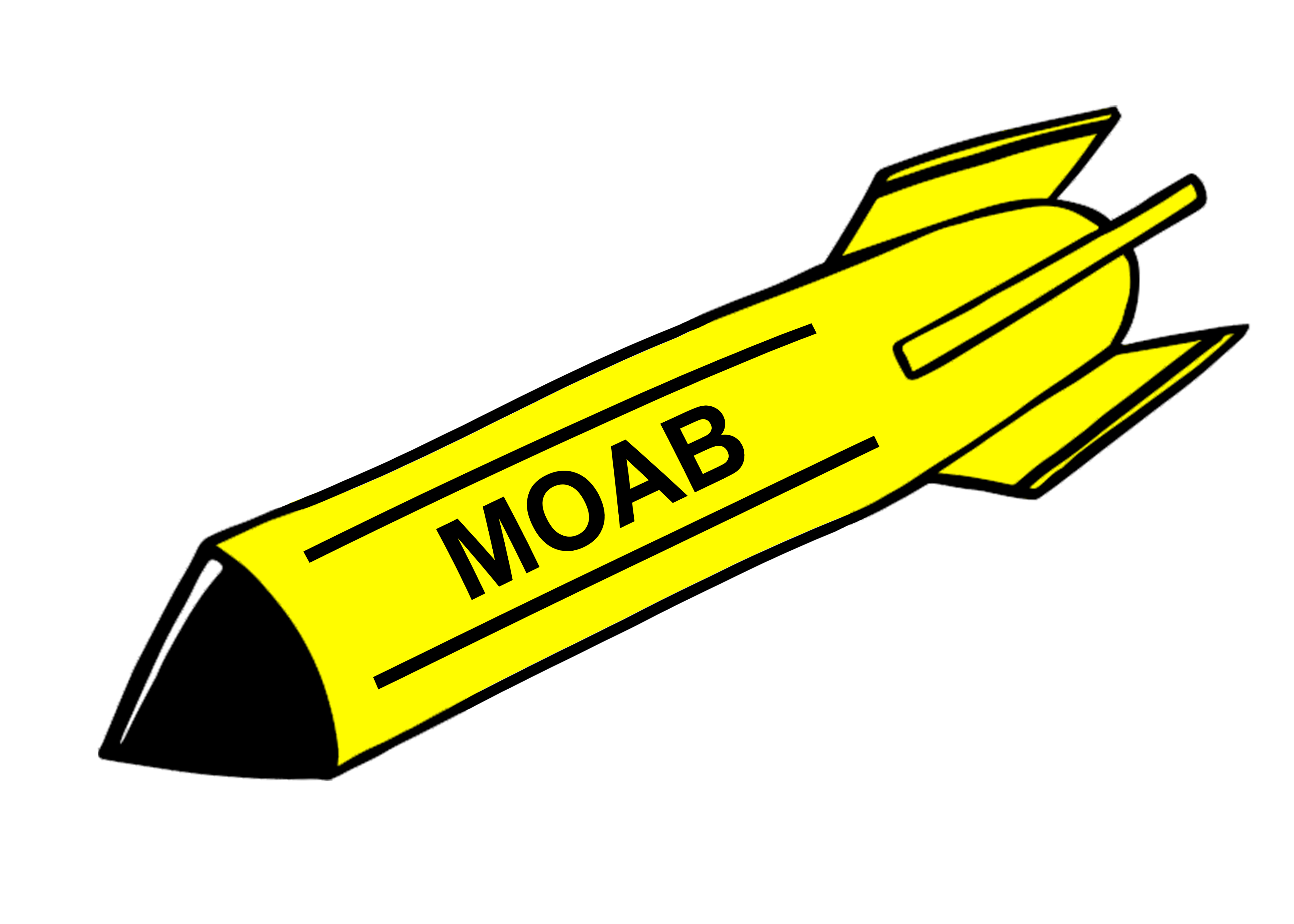 Bomb clipart moab. Pol politically incorrect thread
