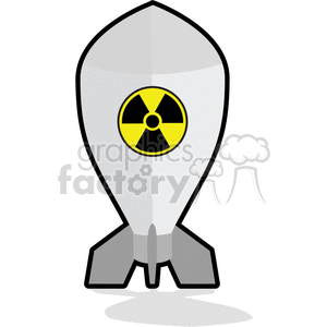 Royalty free . Bomb clipart nuclear