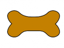 Bone clipart dog biscuit. Clip art panda free
