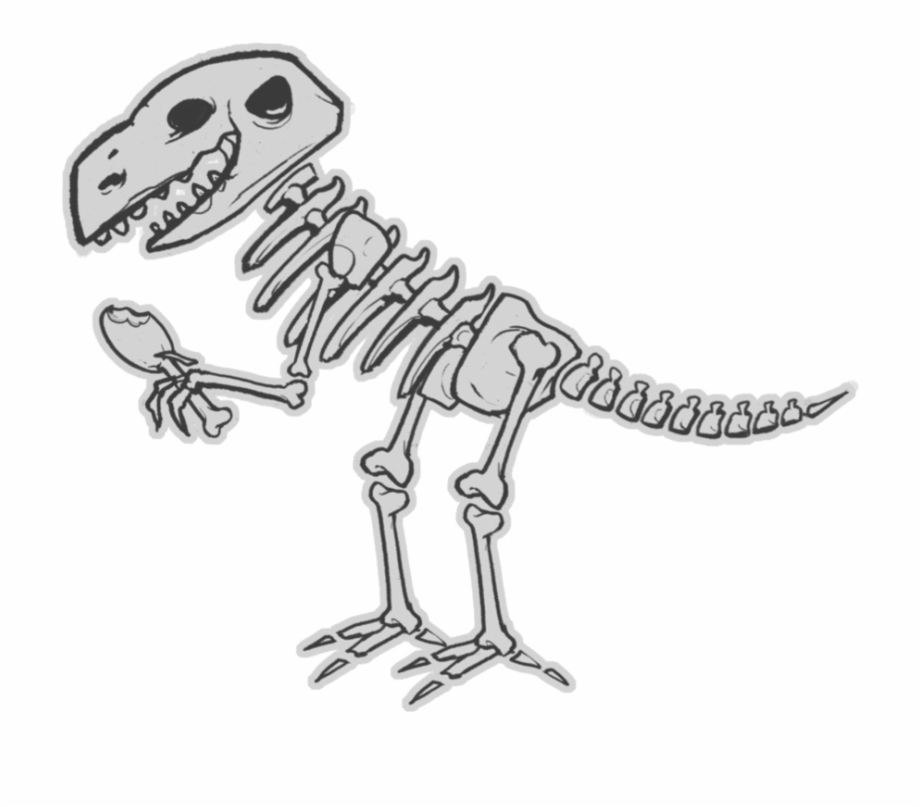 bone clipart stegosaurus