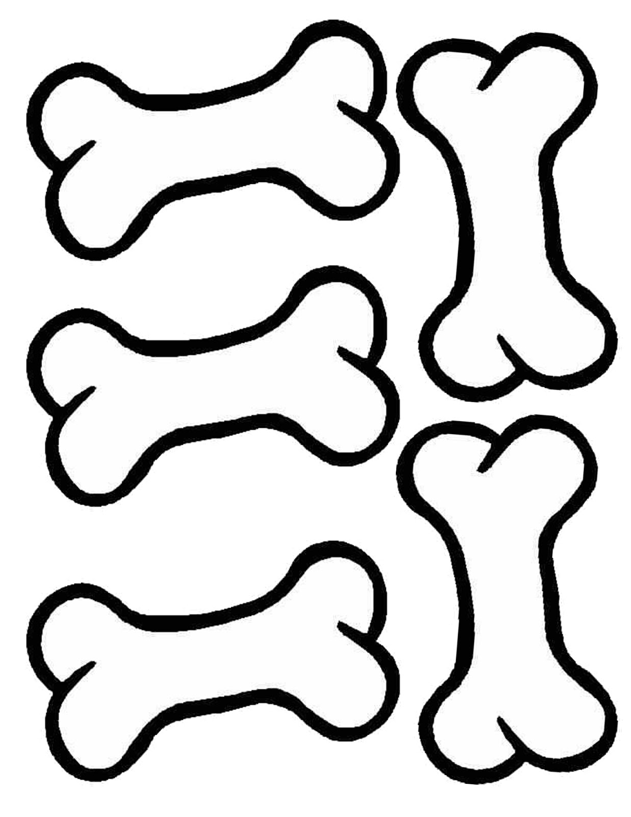 Bones Clipart Black And White Bones Black And White Transparent FREE
