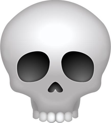 skull and bones emoji