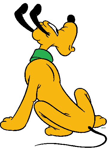 Clip art disney galore. Bones clipart pluto