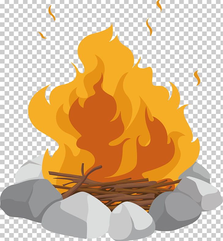 bonfire clipart animated