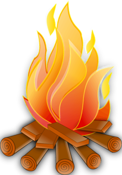 fireplace clipart animated
