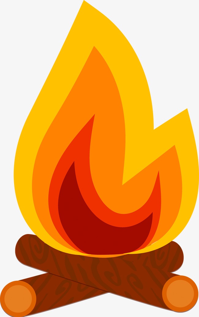 bonfire clipart bon fire