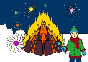 bonfire clipart bonfire night