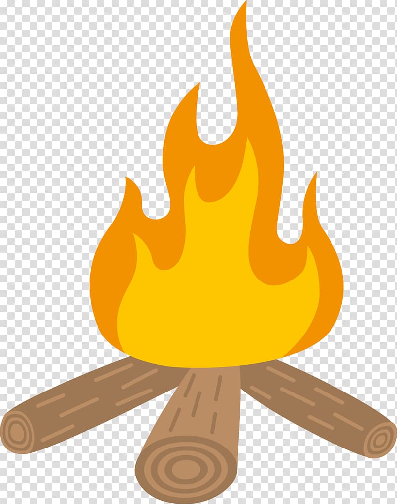 Campfire clipart comic. Animated illustration of bonfire